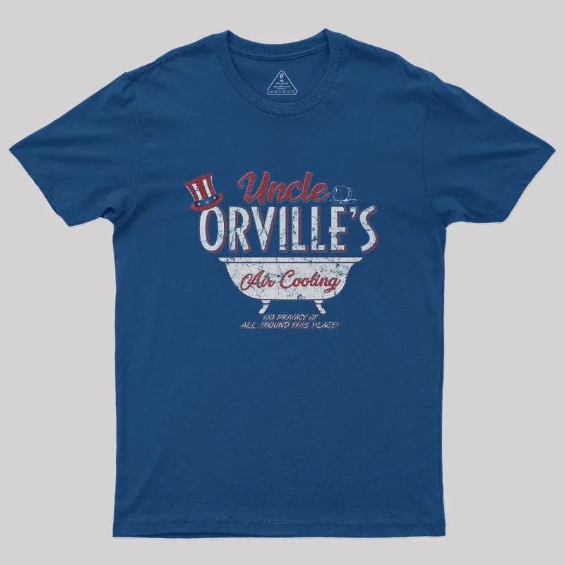 Uncle Orville's Air Cooling Geek T-Shirt - Image 2