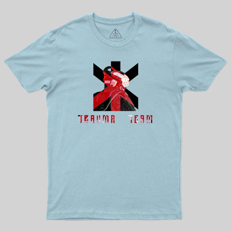 Trauma Team Armed Safety Expert-Cyberpunk 2077 T-Shirt - Image 8