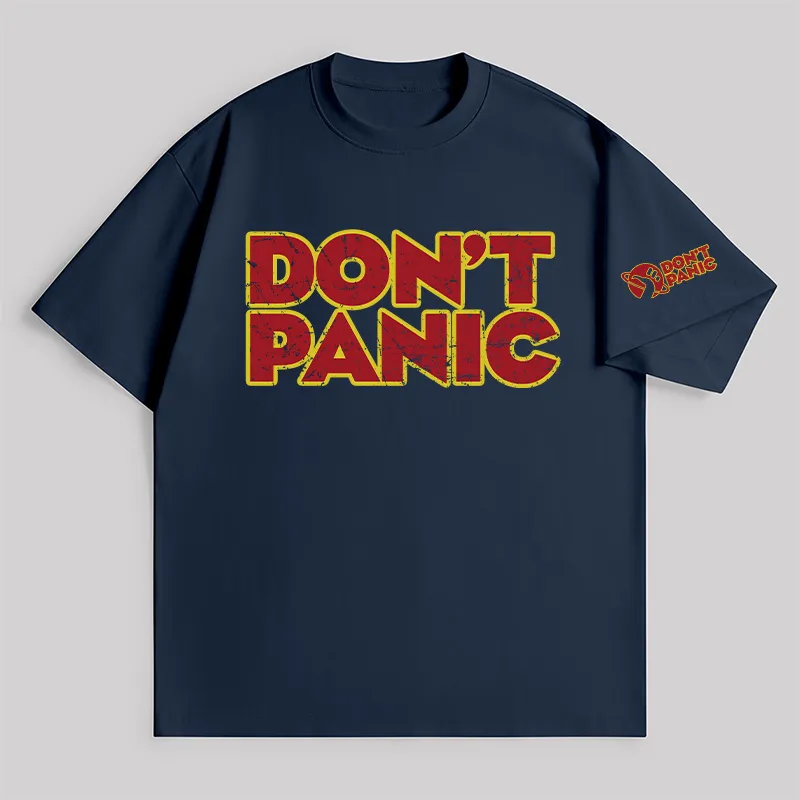 Don't Panic Unisex Oversized T-shirt - Image 5