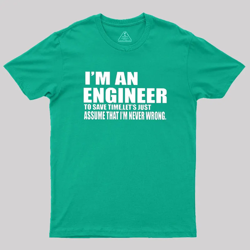 I'm An Engineer Geek T-Shirt - Image 10