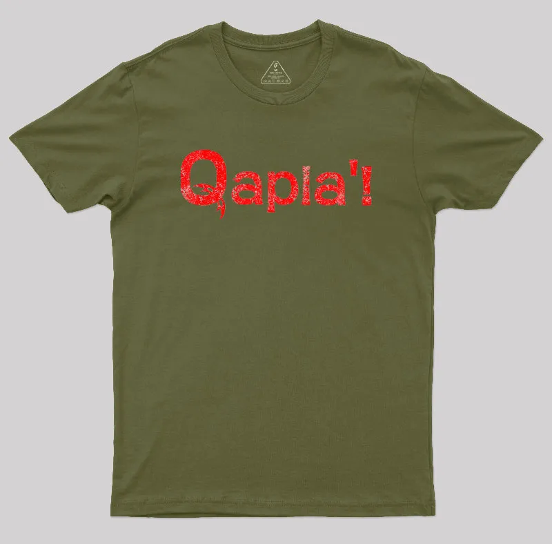 QAPLA'! Classic Geek T-Shirt - Image 4