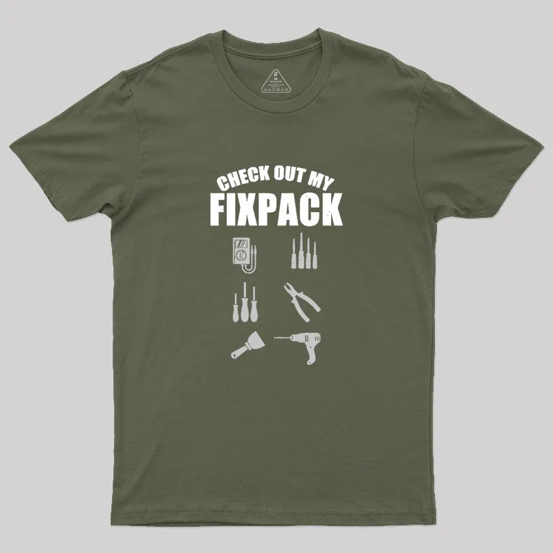 Appliance Repair Repairman Fixer Geek T-Shirt - Image 4