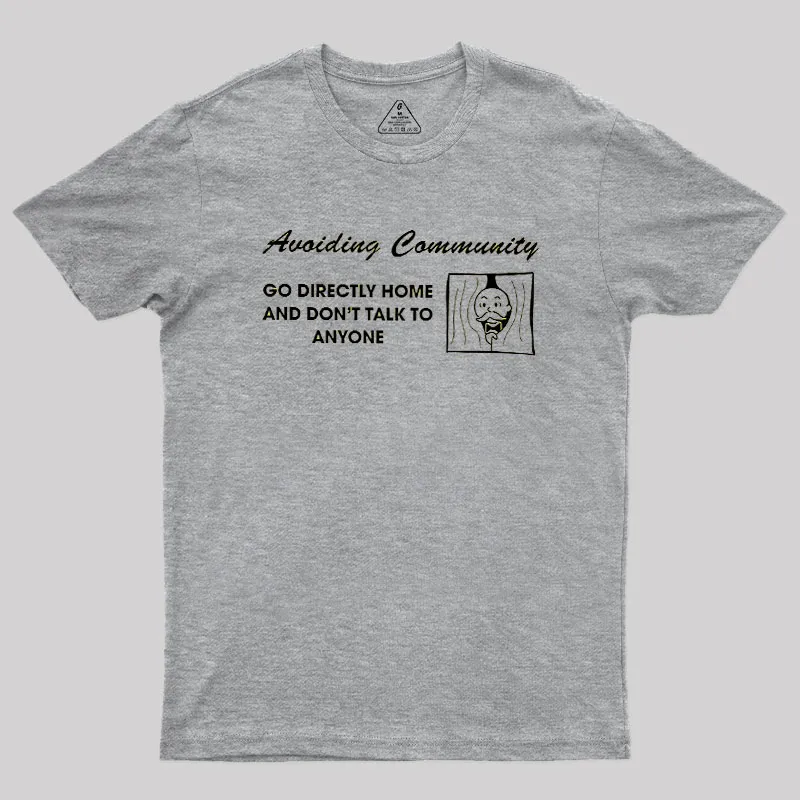 Introvert Community Geek T-Shirt - Image 2