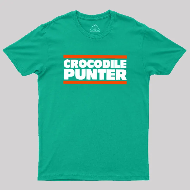 Crocodile Punter Geek T-Shirt - Image 10