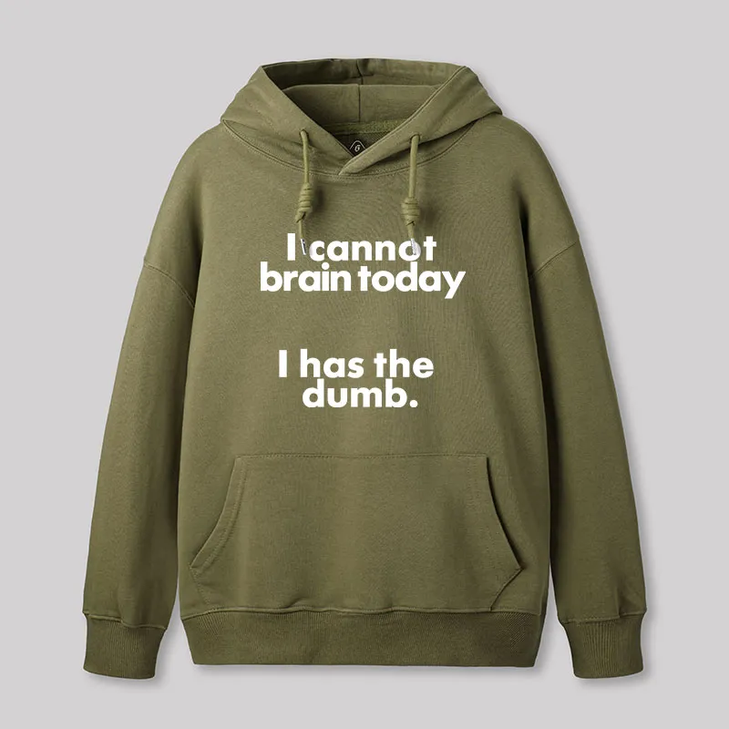 I Can Brain Today Geek Hoodie - Image 3