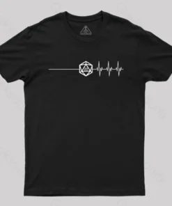 Death Save Critical Success Nat20 D20 T-Shirt