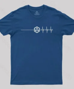 Alternative view of Death Save Critical Success Nat20 D20 T-Shirt