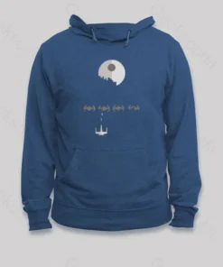 Alternative view of Death Star Hoodie