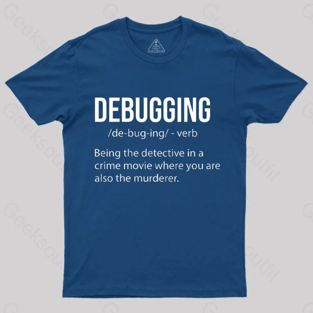Debugging Definition Bug Coding T-Shirt - Image 4