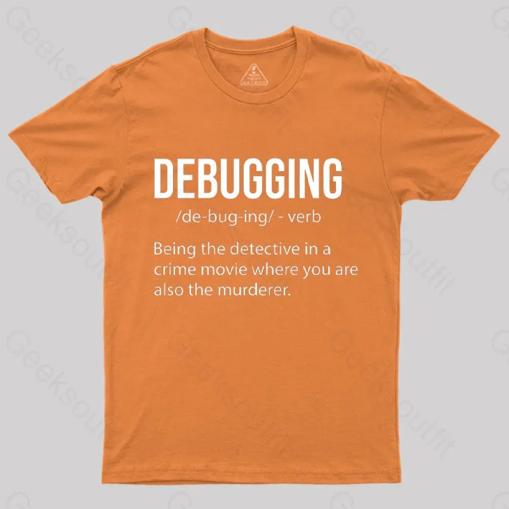 Debugging Definition Bug Coding T-Shirt - Image 5