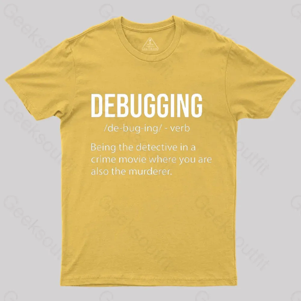 Debugging Definition Bug Coding T-Shirt - Image 6