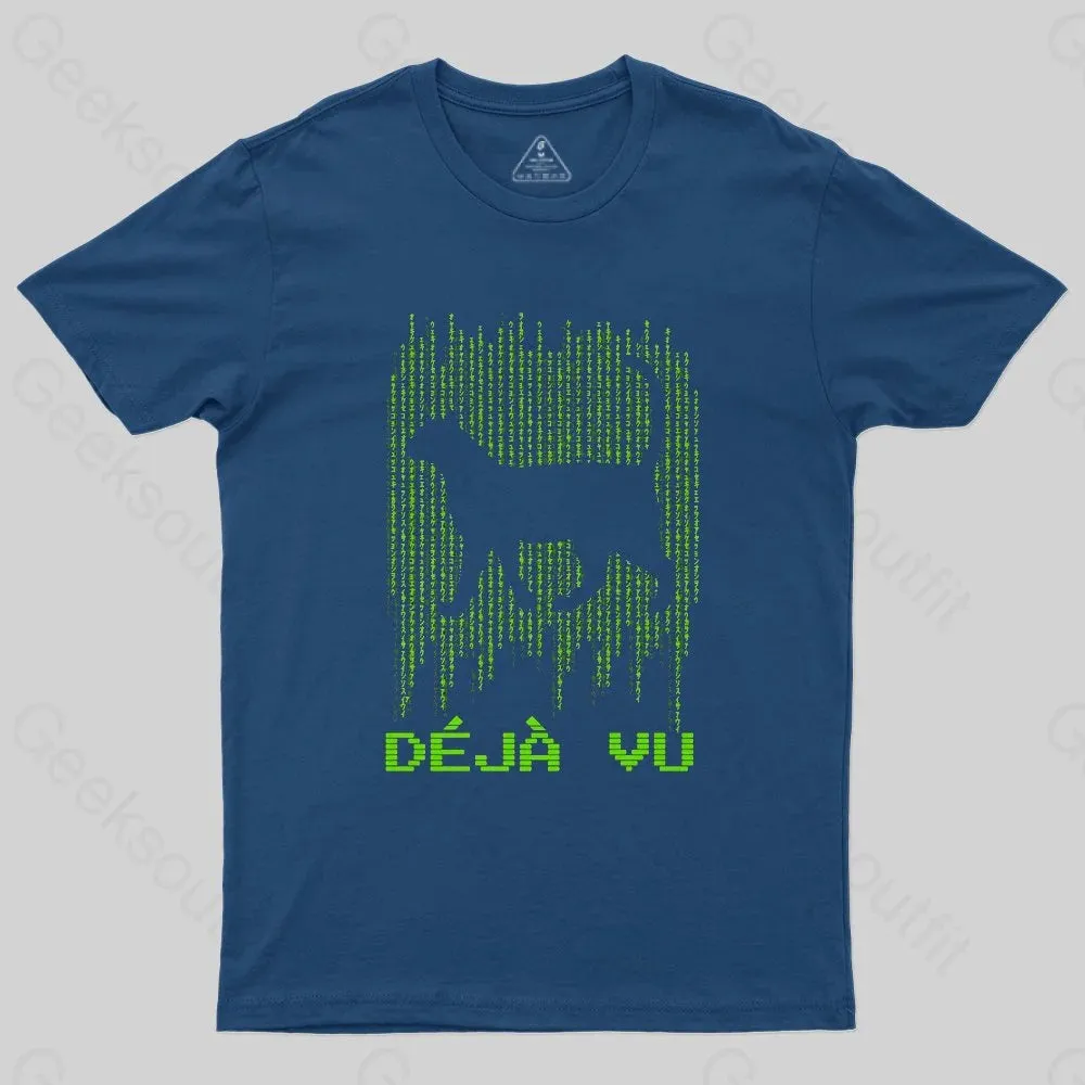 Deja Vu Cat T-Shirt - Image 2