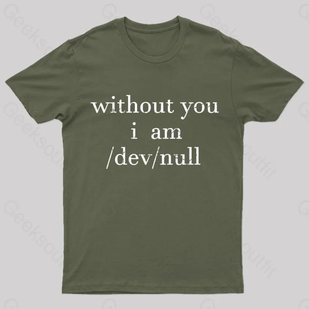 Devnull Unix Linux Joke Funny Geeks T-Shirt - Image 3