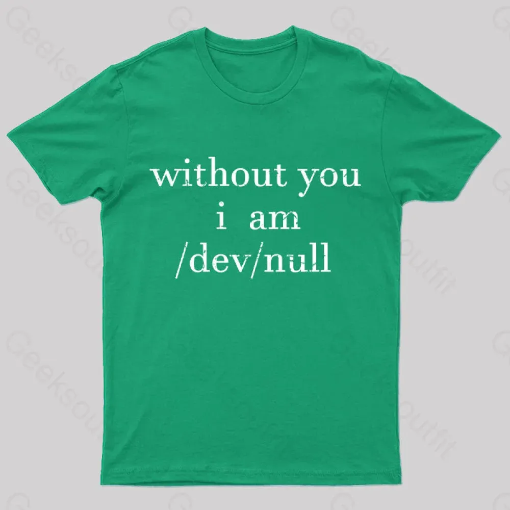 Devnull Unix Linux Joke Funny Geeks T-Shirt - Image 7