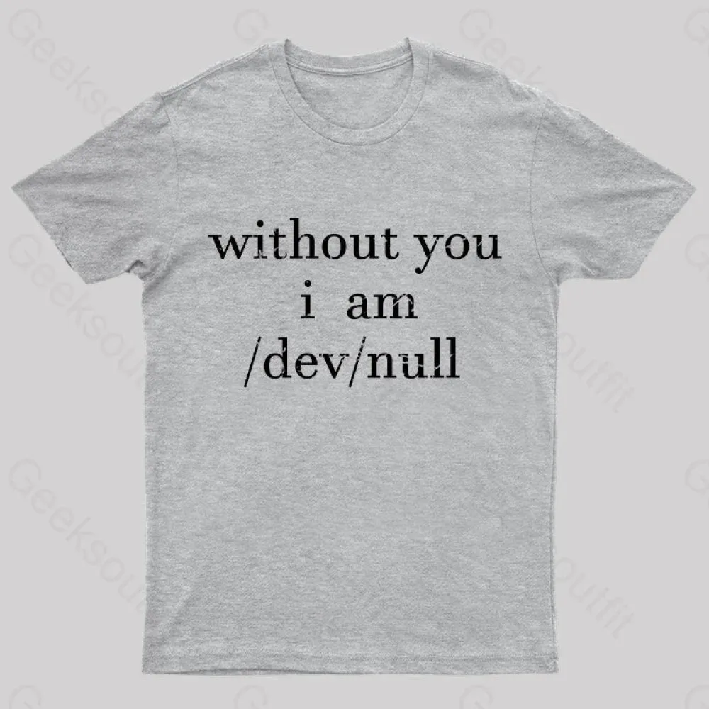 Devnull Unix Linux Joke Funny Geeks T-Shirt - Image 10