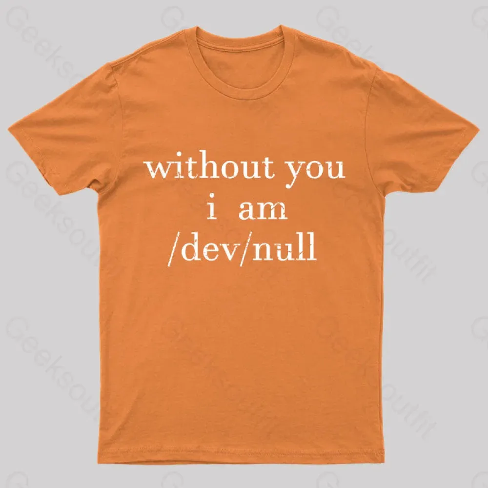 Devnull Unix Linux Joke Funny Geeks T-Shirt - Image 4