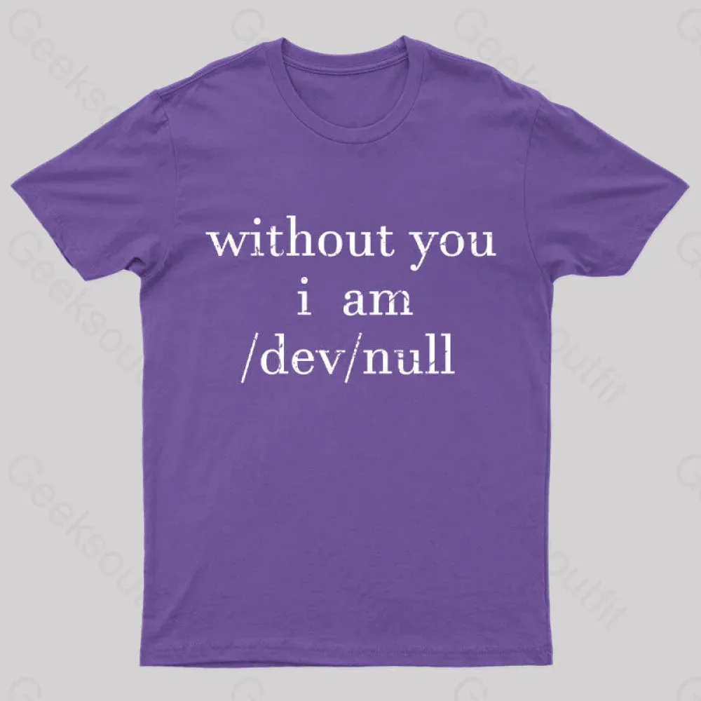 Devnull Unix Linux Joke Funny Geeks T-Shirt - Image 6