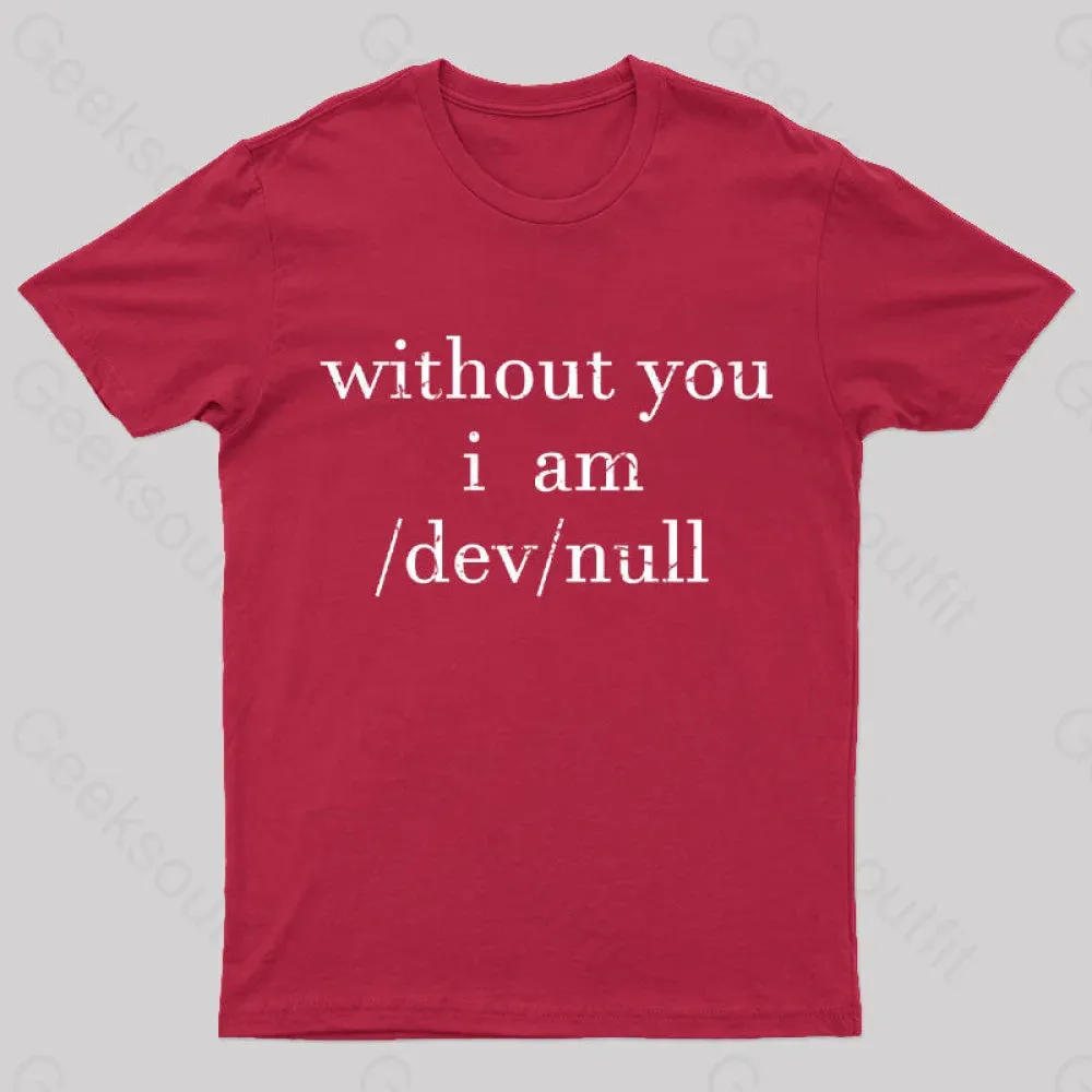 Devnull Unix Linux Joke Funny Geeks T-Shirt - Image 8