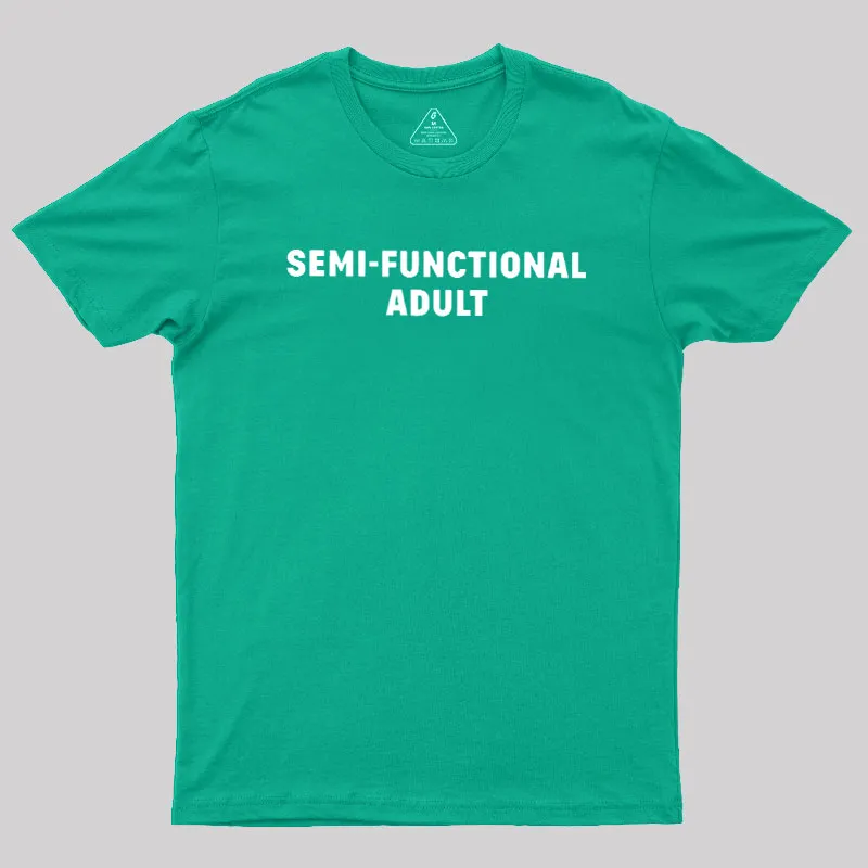Semi-Functional Adult Geek T-Shirt - Image 10