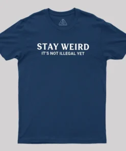 Alternative view of Not Illegal Yet Geek T-Shirt