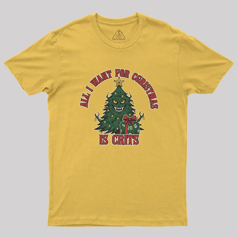Oh Merry Pun Christmas Geek T-Shirt - Image 8