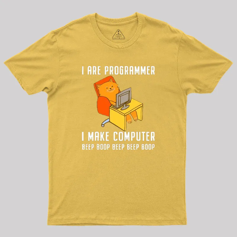 I Are Programmer Programming Geek T-Shirt - Image 8