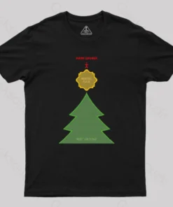 Die Hard Hans Gruber Festive Cheer Geek T-Shirt