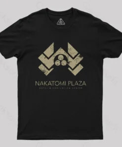 Alternative view of Die Hard Nakatomi Plaza Geek T-Shirt