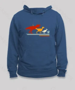 Alternative view of Dinosaur Evolution Hoodie