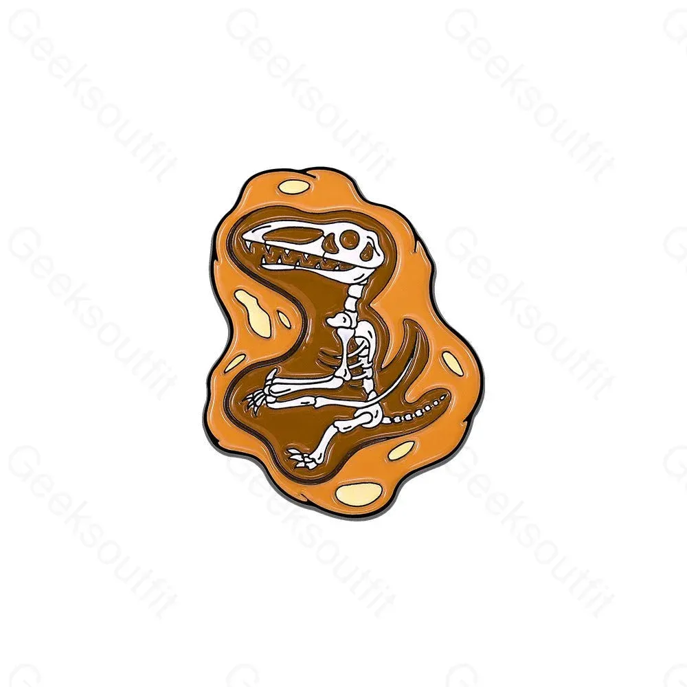 Dinosaur Fossils Enamel Pins - Image 3
