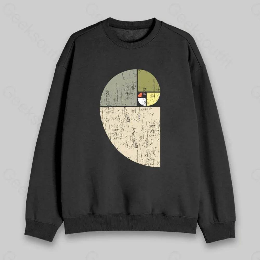 Distressed Fibonacci Spiral Sweatshirt - Image 2