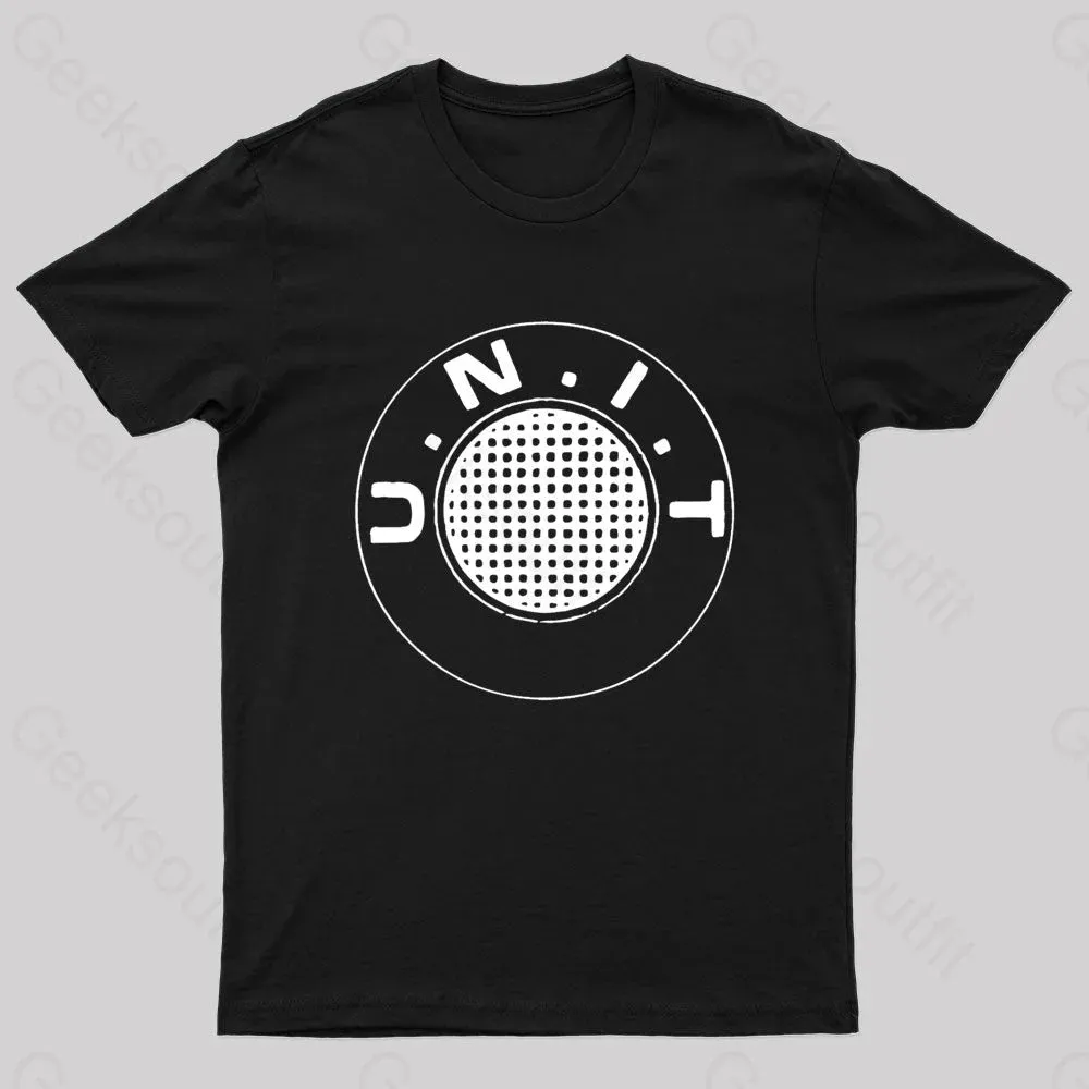 Mysterious Phone Booth Unit Faded Geek T-Shirt - Image 3