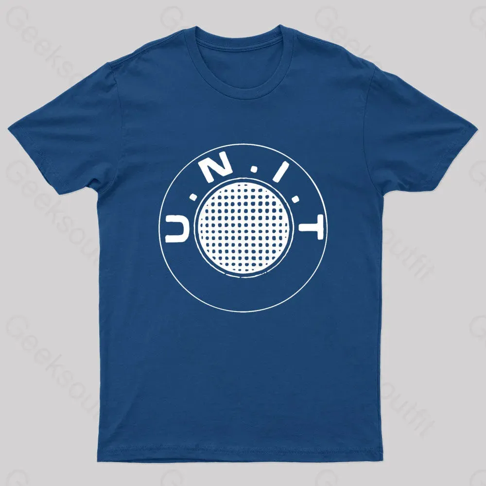 Mysterious Phone Booth Unit Faded Geek T-Shirt - Image 2