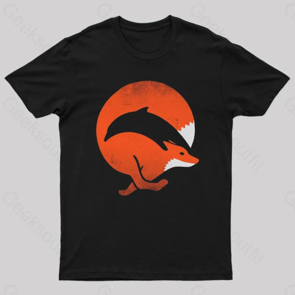 Dolphox Geek T-Shirt - Image 2