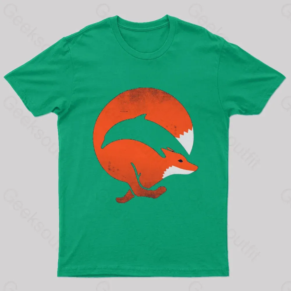 Dolphox Geek T-Shirt - Image 4