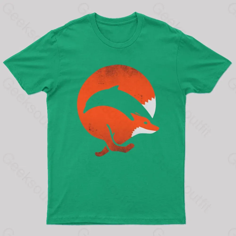 Dolphox Geek T-Shirt - Image 4