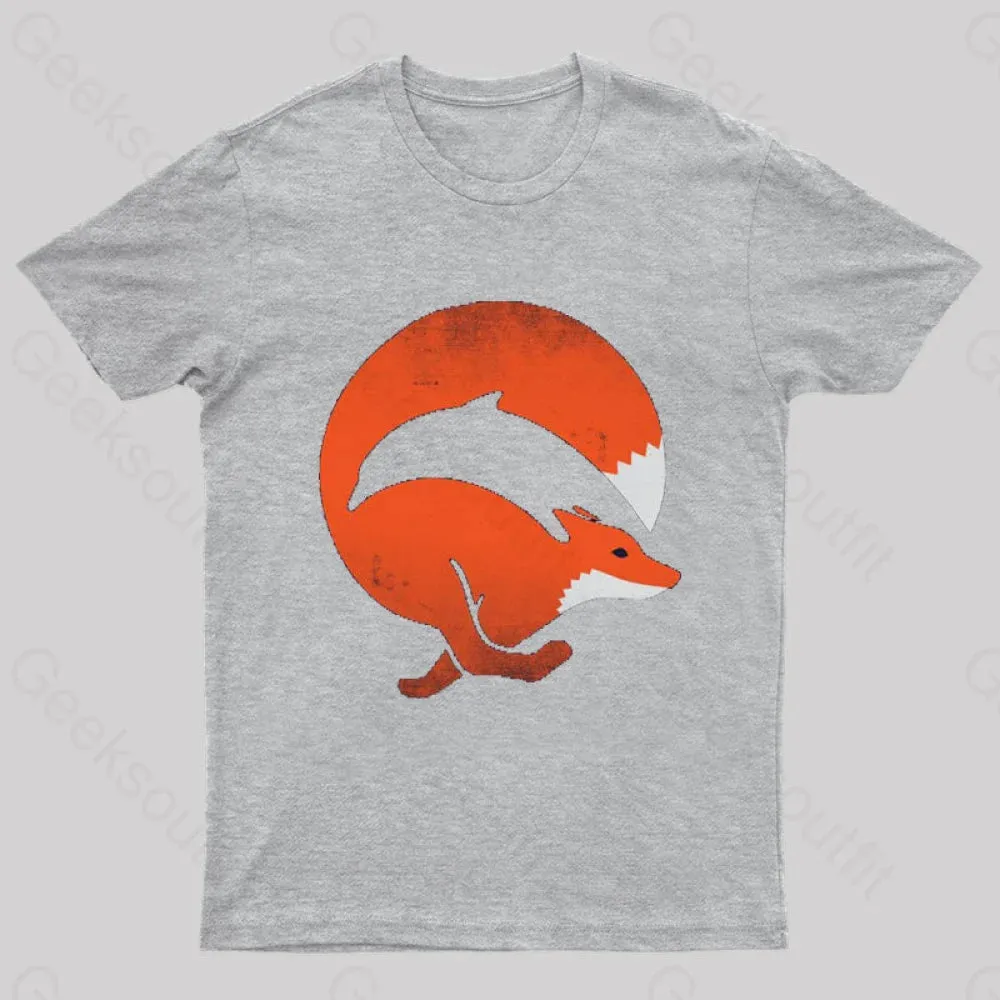 Dolphox Geek T-Shirt - Image 10