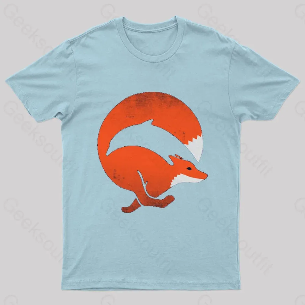 Dolphox Geek T-Shirt - Image 9