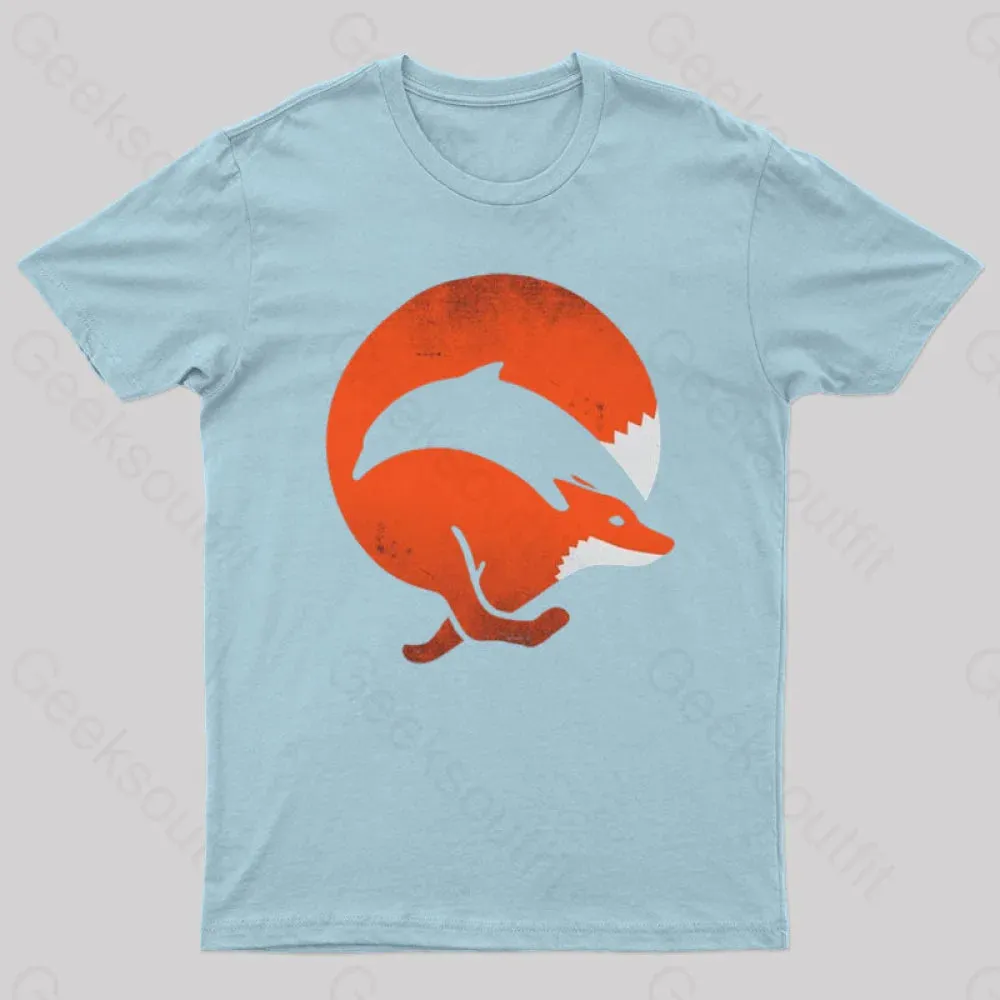 Dolphox Geek T-Shirt - Image 9