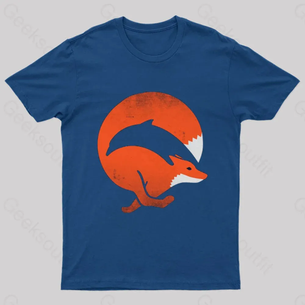 Dolphox Geek T-Shirt - Image 2