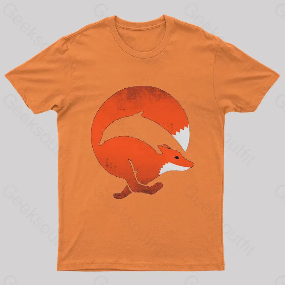 Dolphox Geek T-Shirt - Image 6