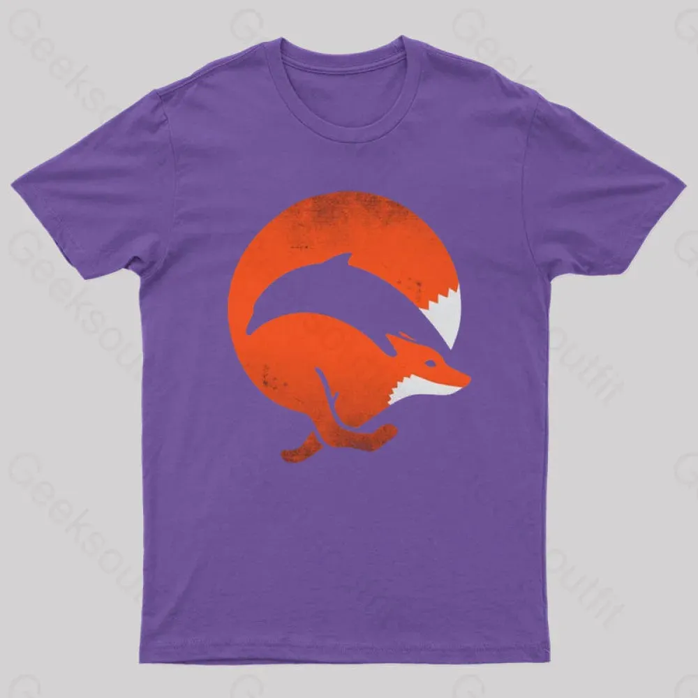 Dolphox Geek T-Shirt - Image 5