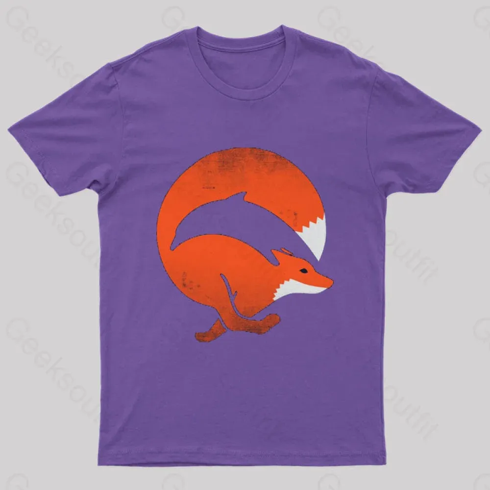 Dolphox Geek T-Shirt - Image 8