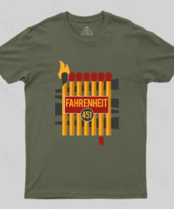 Alternative view of Don't Burn, Read Them T-Shirt