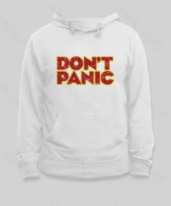 Alternative view of Don't Panic Hoodie