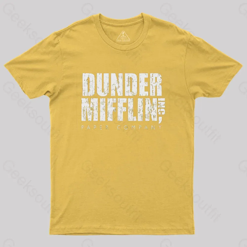 Dunder Mifflin Paper Company Nerd T-Shirt - Image 7