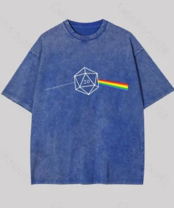 Alternative view of Dungeons And Dragons D20 Win Geek Washed T-shirt