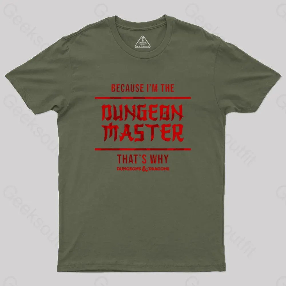 Dungeons And Dragons - Dungeon master Geek T-Shirt - Image 3
