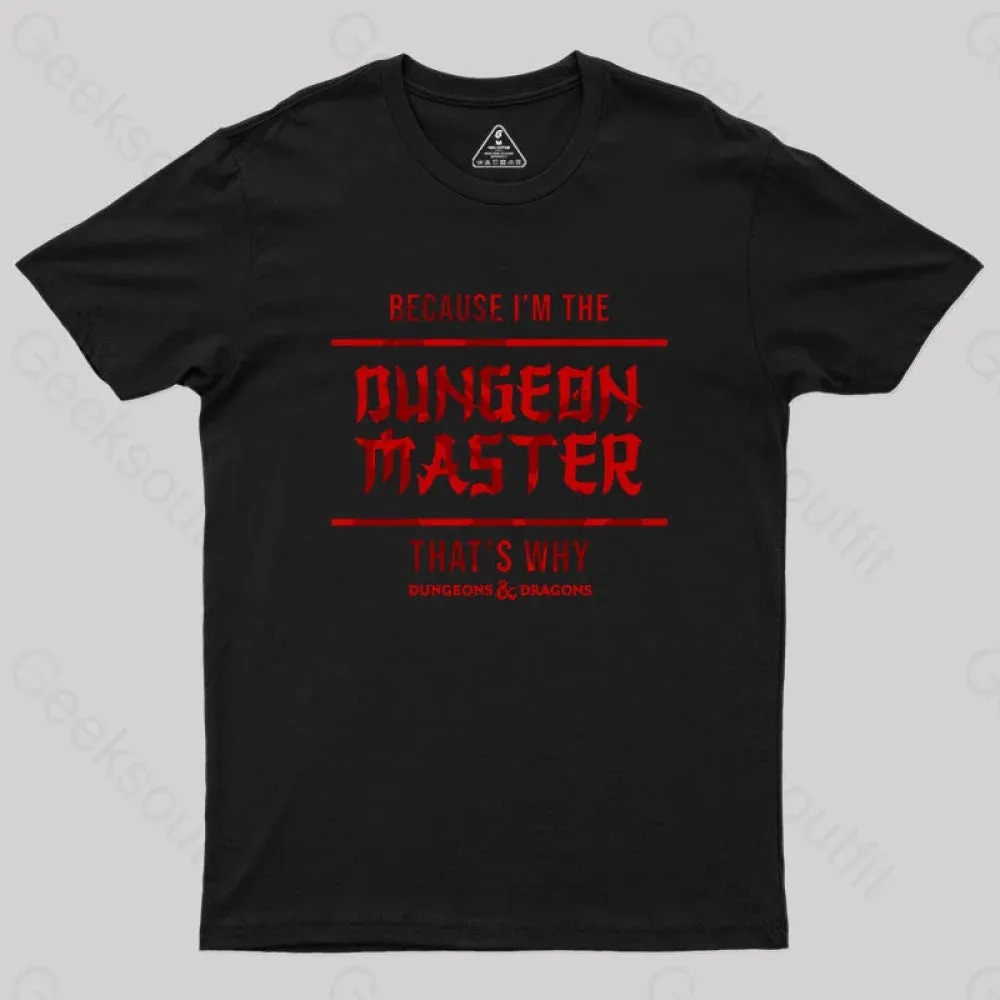 Dungeons And Dragons - Dungeon master Geek T-Shirt