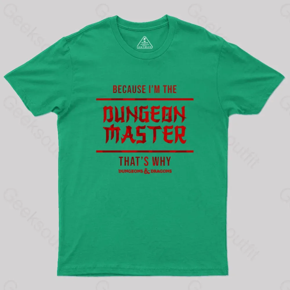 Dungeons And Dragons - Dungeon master Geek T-Shirt - Image 8